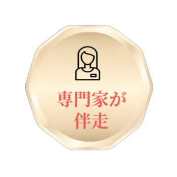 専門家が伴走